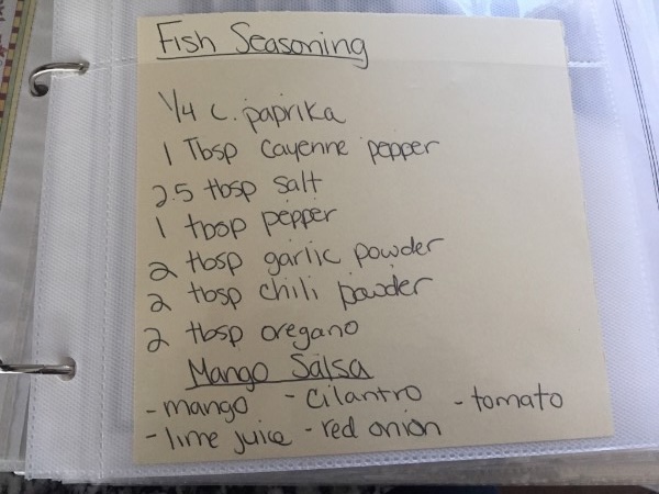 Fish Taco Seasoning