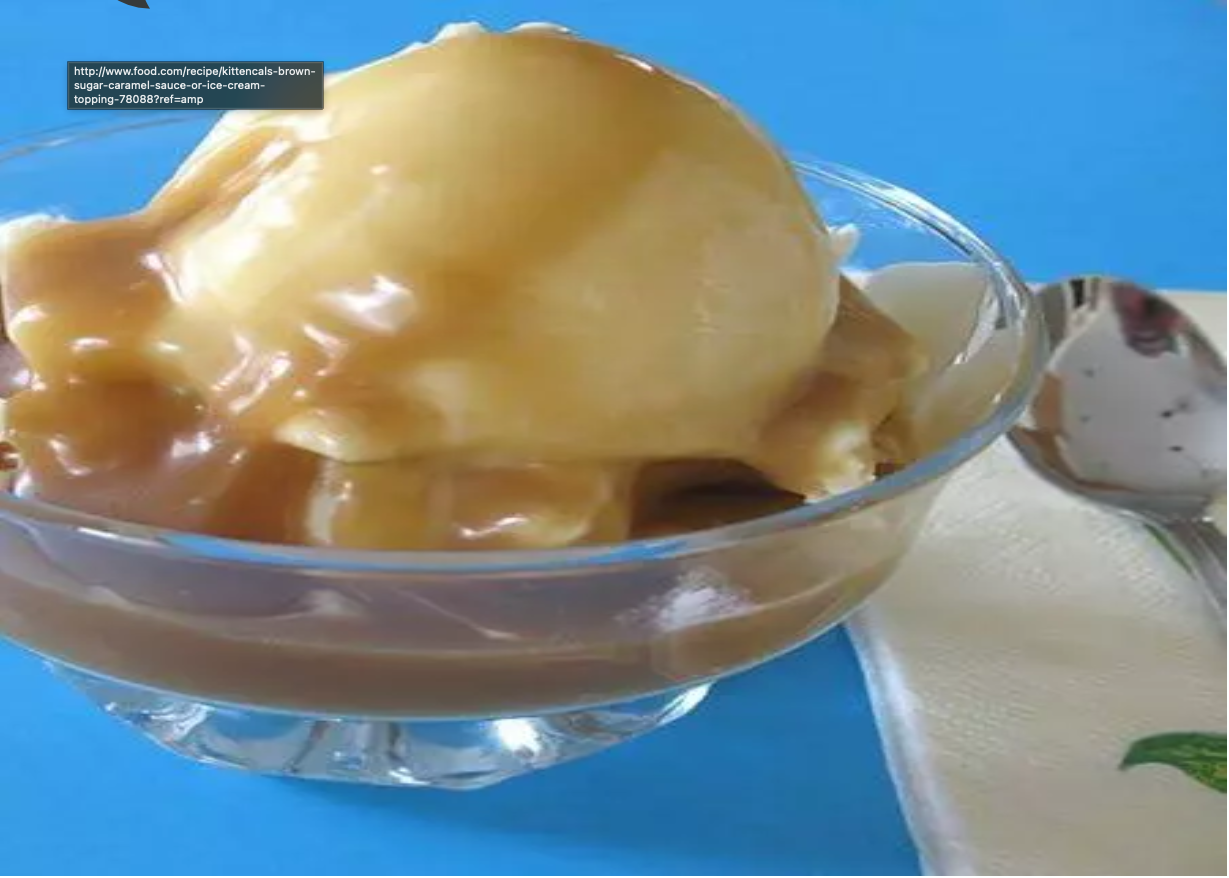 Kittencal's Brown Sugar Caramel Sauce